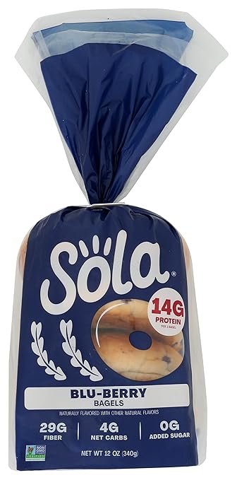 The Sola Company Bagels, 12.4 OZ