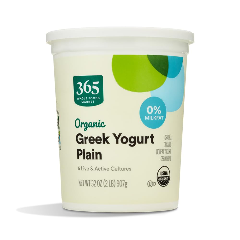 365 Plain Greek Yogurt (0% Milk Fat) 32 oz