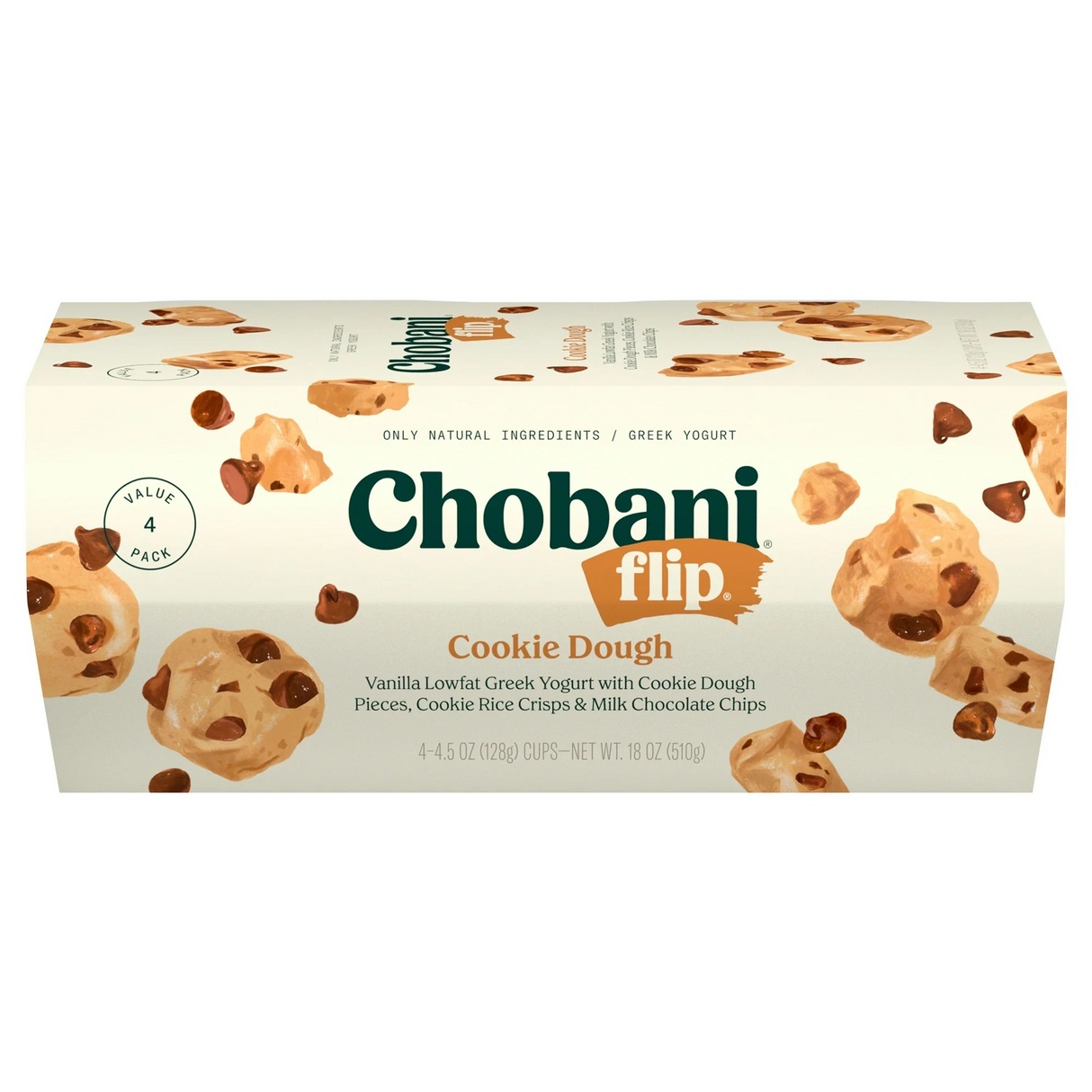 Chobani flip 4.5 oz, 4-pack