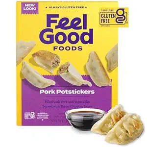 Feel Good Foods Potstickers with Tamari Dipping Sauce, 10 oz