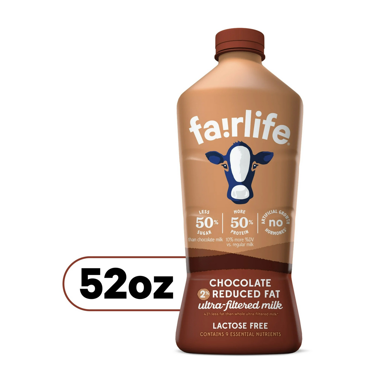 fairlife Lactose Free Ultra Filtered Milk, 52 fl oz