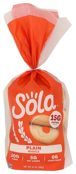 The Sola Company Bagels, 12.4 OZ