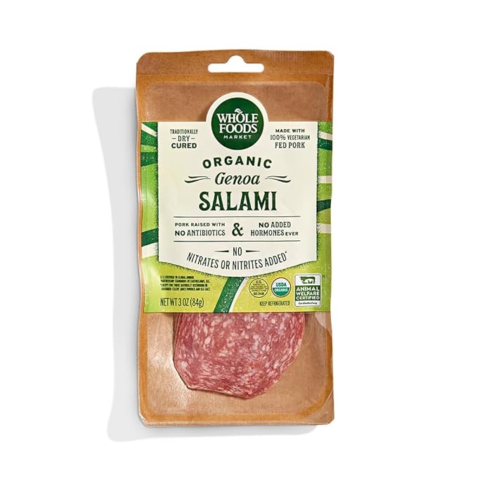 365 Organic Genoa Salami, 3 oz