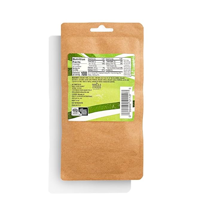 365 Organic Genoa Salami, 3 oz