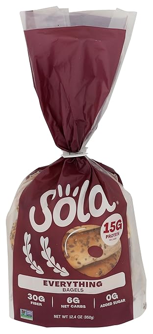 The Sola Company Bagels, 12.4 OZ