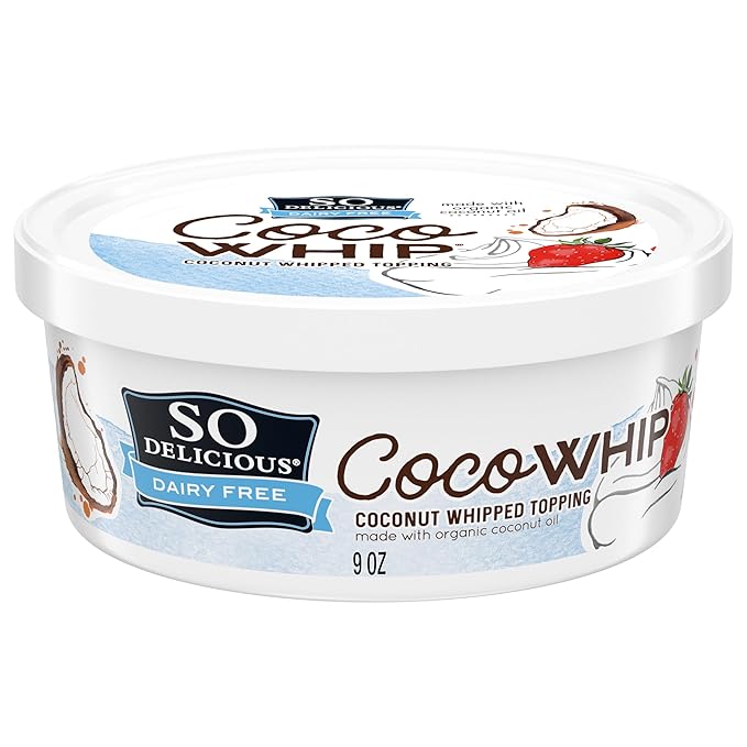 So Delicious Dairy Free CocoWhip Original, 9 oz. Tub