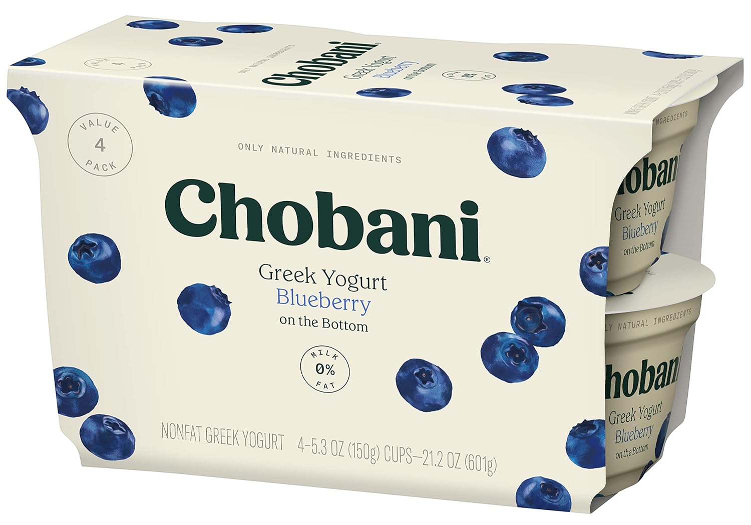 Chobani® Non-Fat Greek Yogurt 5.3oz 4-pack
