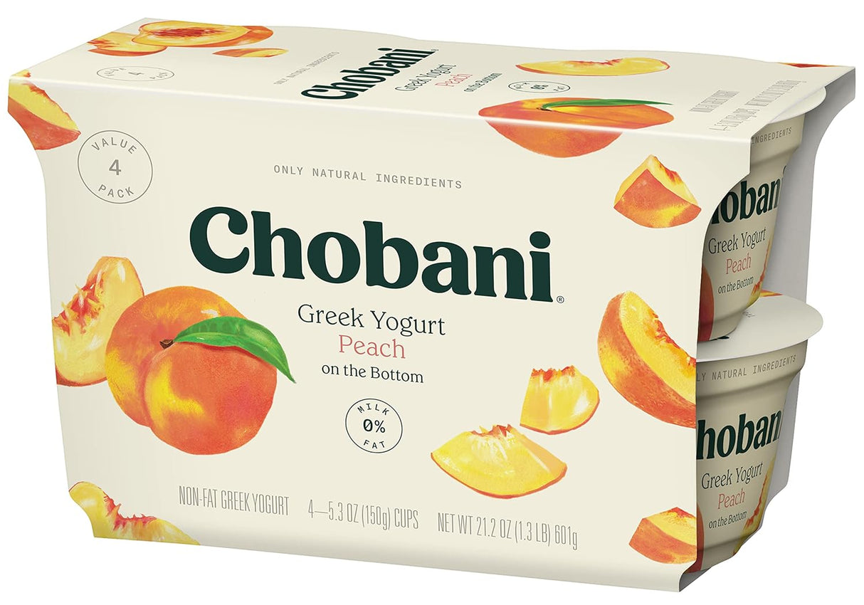 Chobani® Non-Fat Greek Yogurt 5.3oz 4-pack
