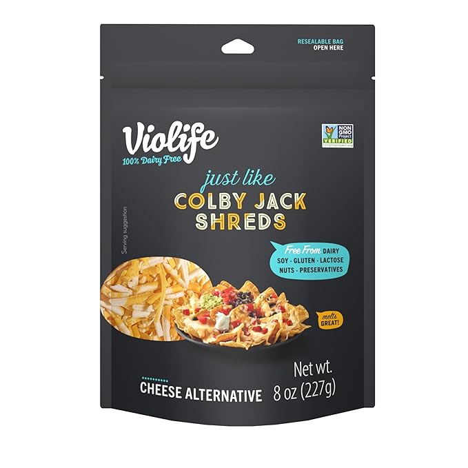 Violife Just Like Colby Jack Shreds, 8 oz