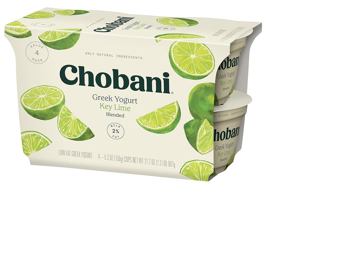 Chobani® Low-Fat Greek Yogurt Blended 5.3oz 4-pack