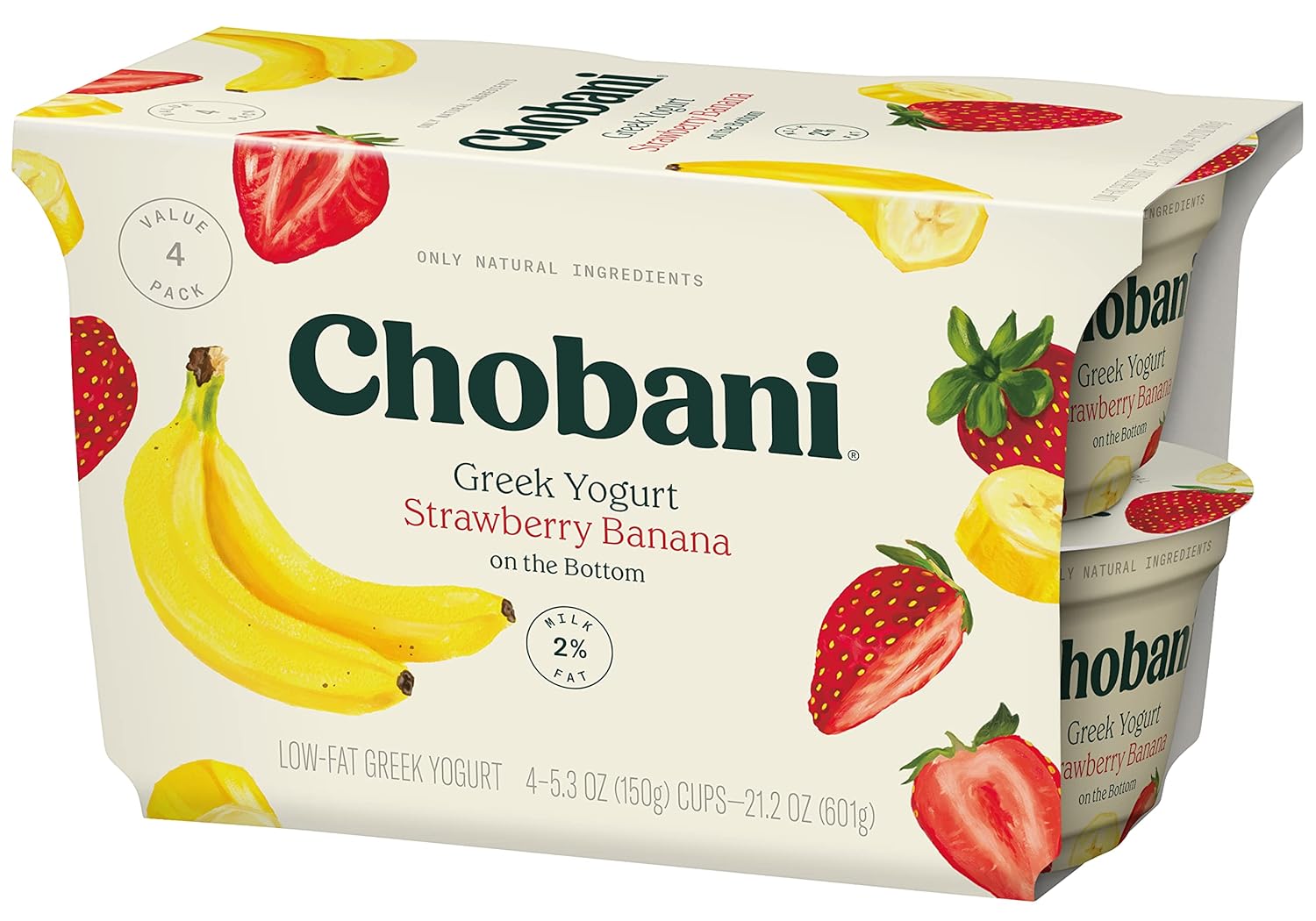 Chobani® Non-Fat Greek Yogurt 5.3oz 4-pack