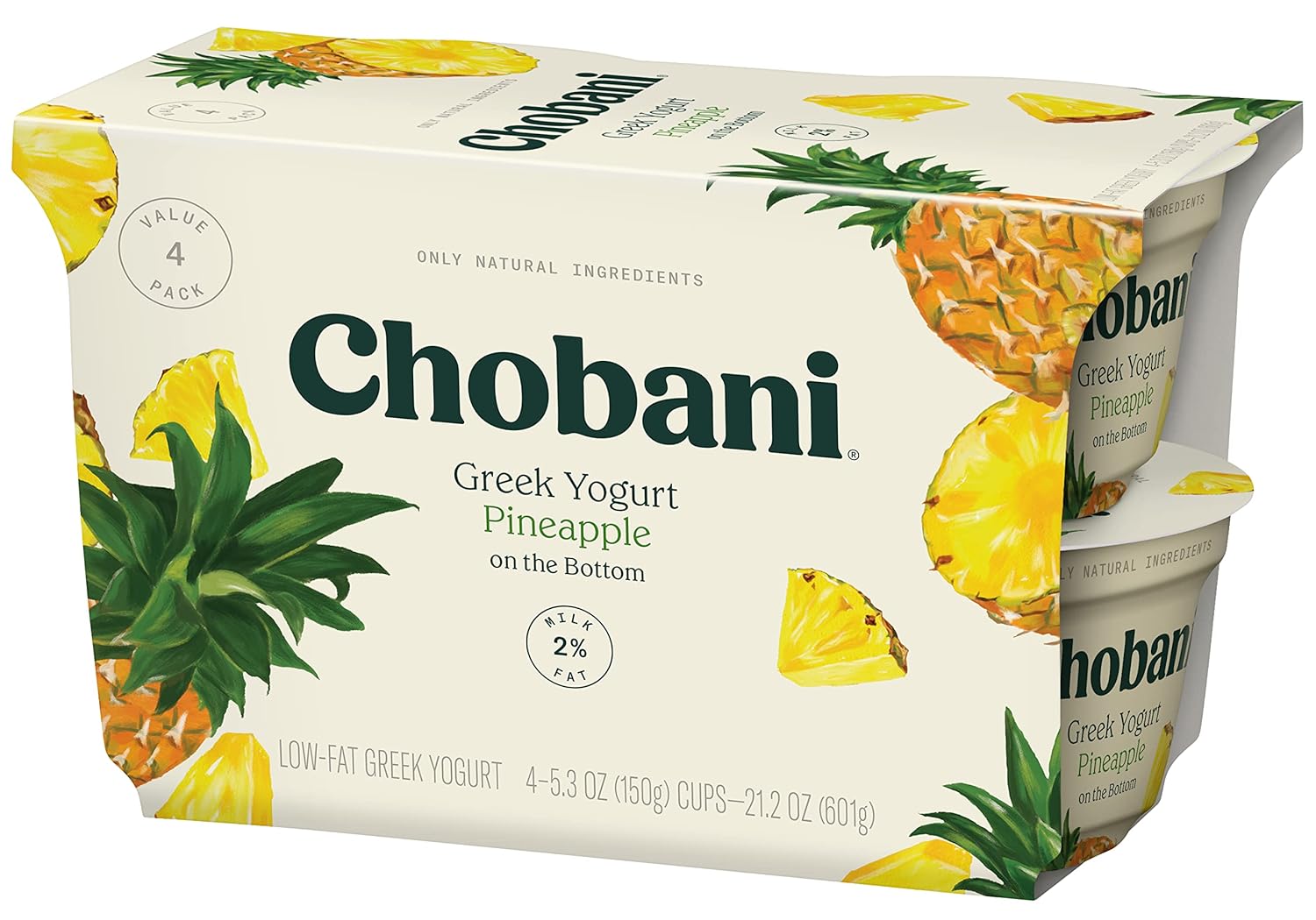 Chobani® Non-Fat Greek Yogurt 5.3oz 4-pack