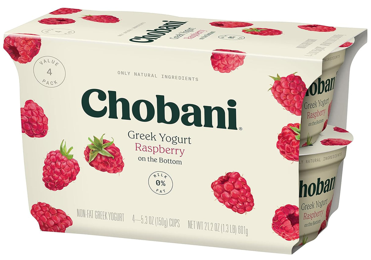 Chobani® Non-Fat Greek Yogurt 5.3oz 4-pack
