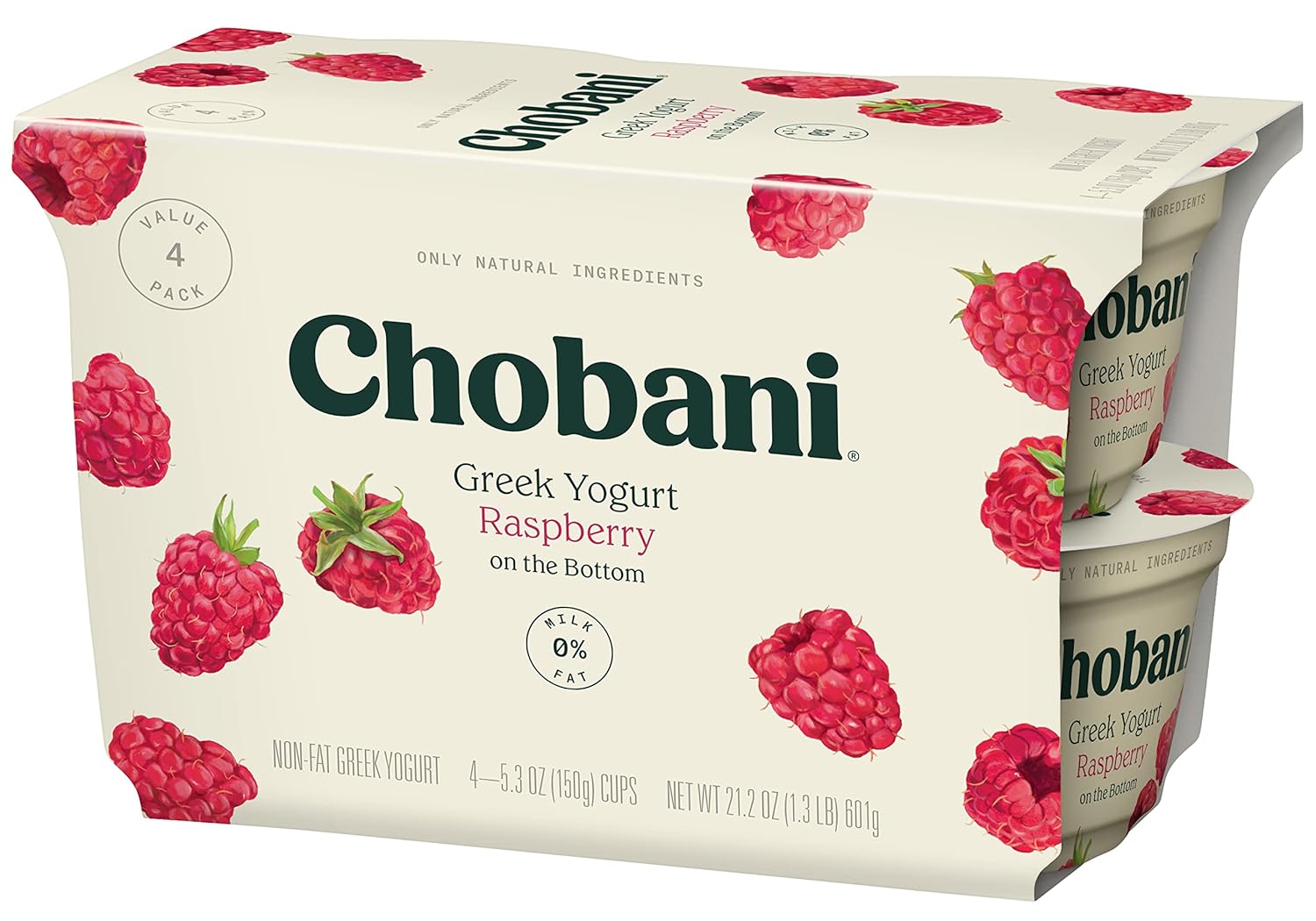 Chobani® Non-Fat Greek Yogurt 5.3oz 4-pack