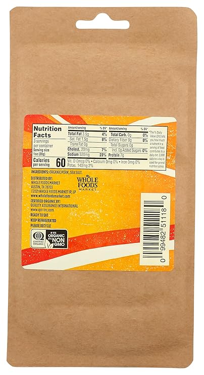 365 Organic Dry Aged Prosciutto, 3 oz