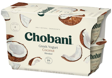 Chobani® Low-Fat Greek Yogurt Blended 5.3oz 4-pack