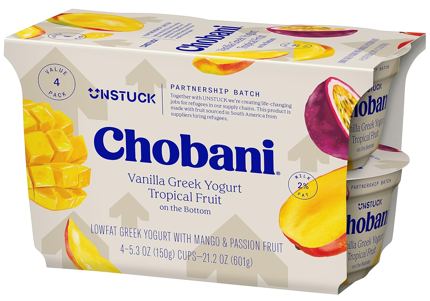 Chobani® Non-Fat Greek Yogurt 5.3oz 4-pack