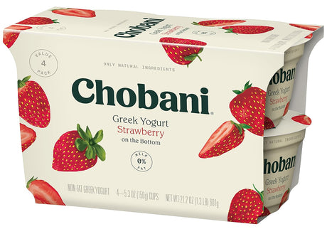 Chobani® Non-Fat Greek Yogurt 5.3oz 4-pack