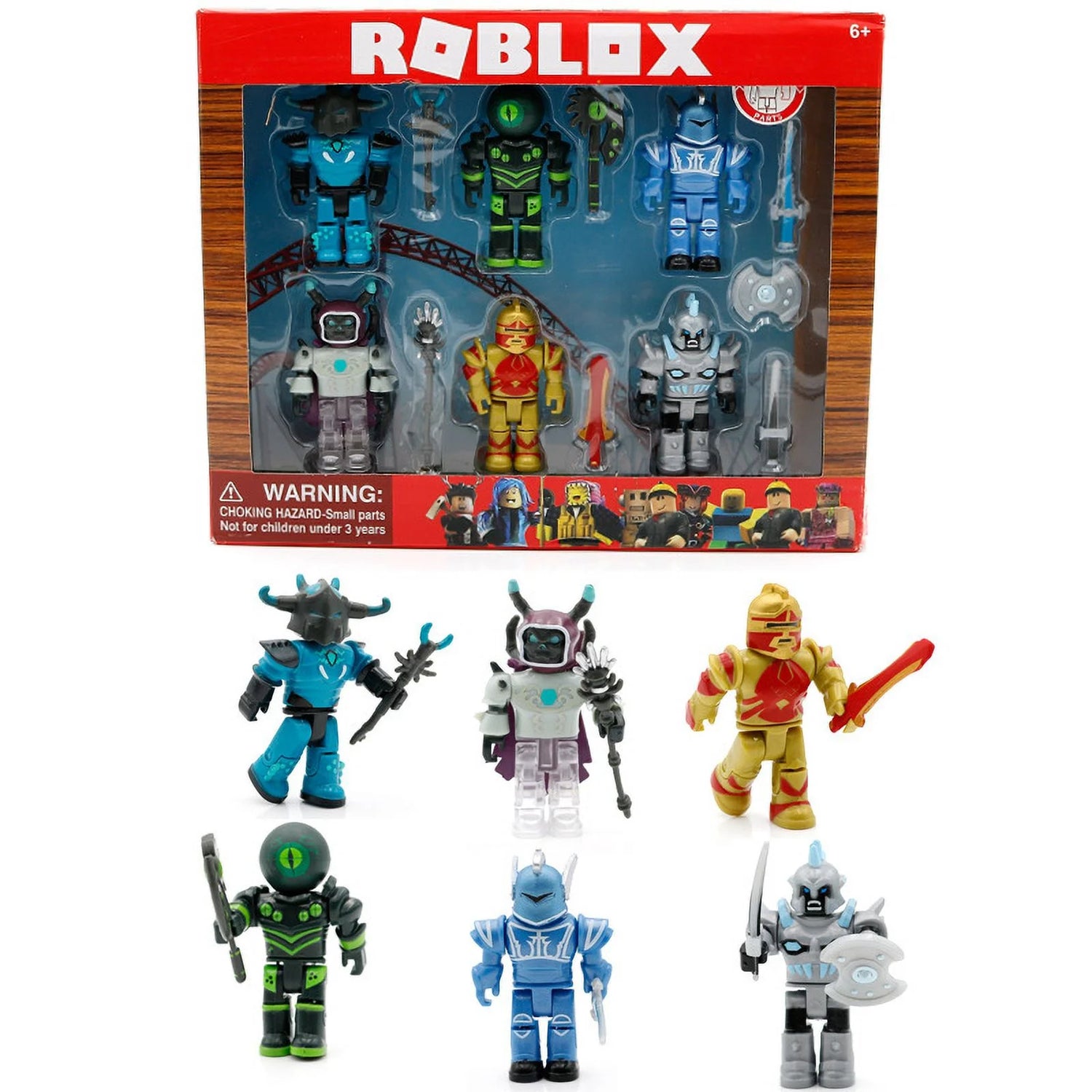 Action Collection - Champions of Roblox 15th Anniversary Gold Six Figure Pack