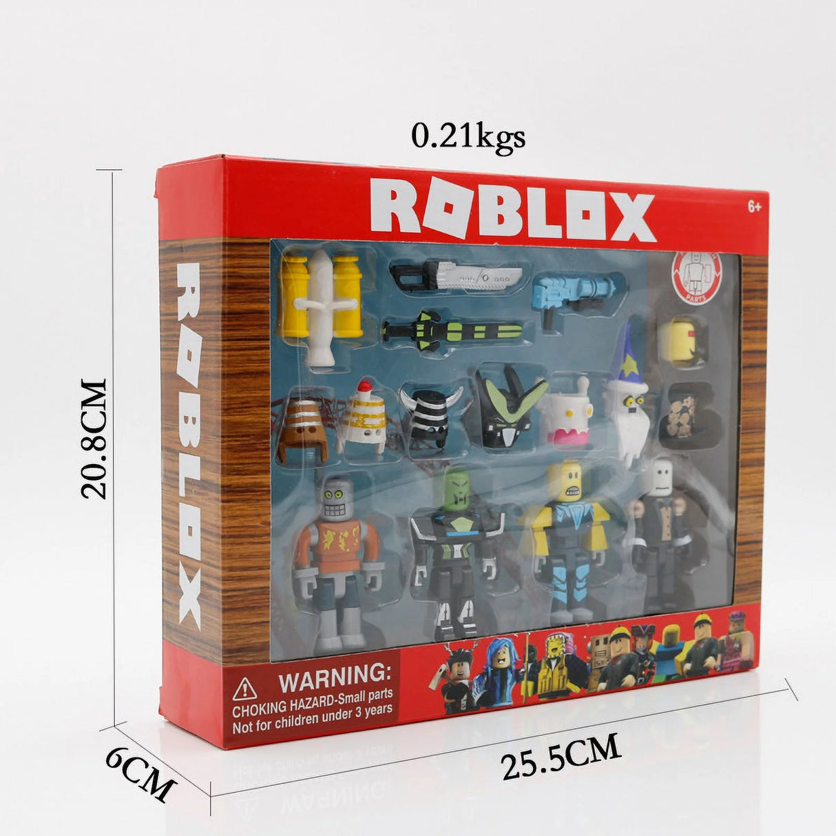 Action Collection - Champions of Roblox 15th Anniversary Gold Six Figure Pack