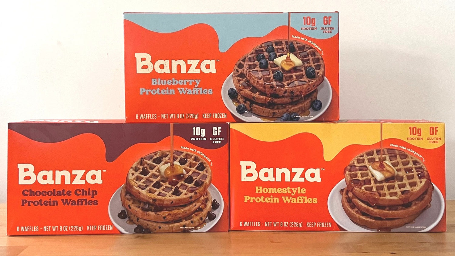 Banza Protein Waffles, 8oz