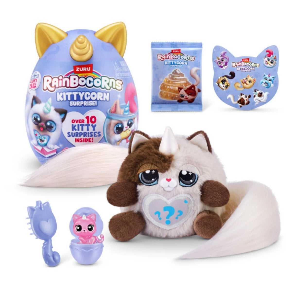 Rainbocorns Kittycorn Surprise Series 3 by ZURU, Plush Toy