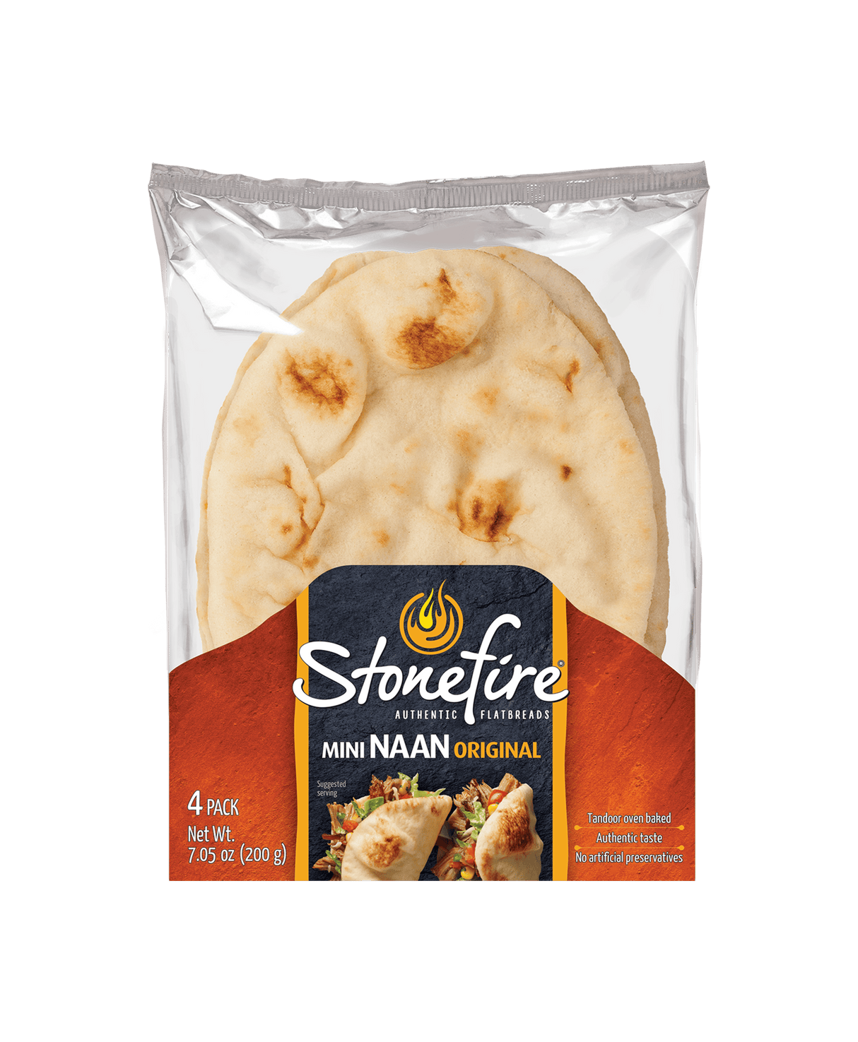 Stonefire Mini Naan, 7.05 oz