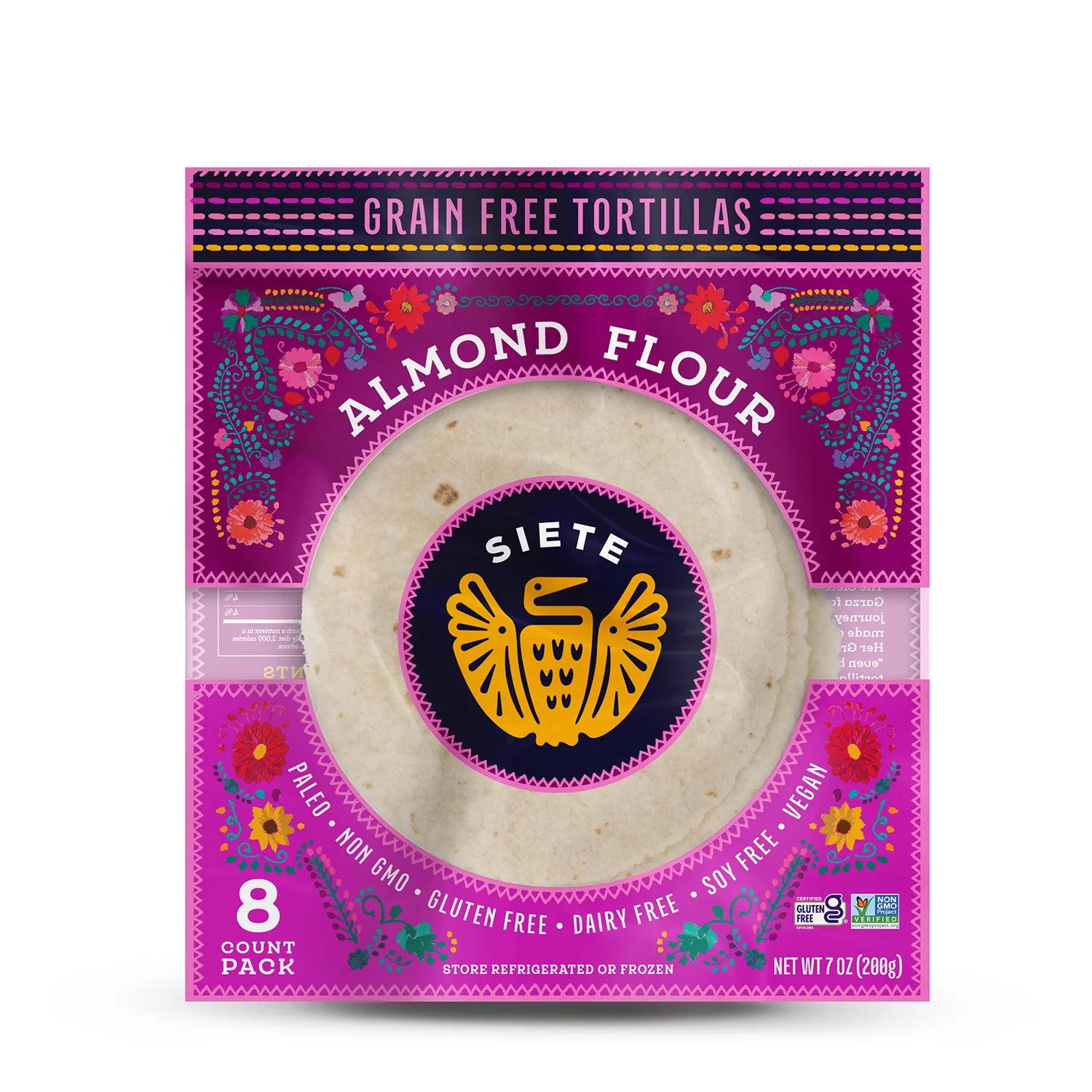 Siete Almond Flour Wraps, 7 oz