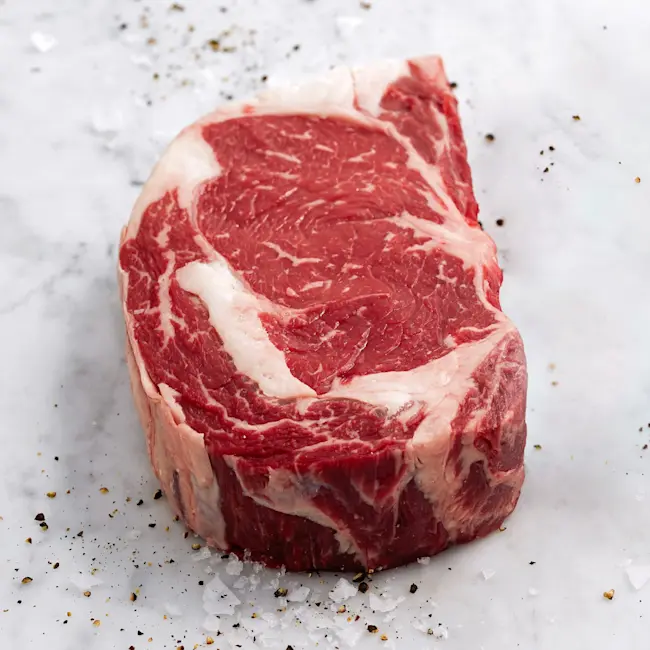 USDA Choice Black Angus Boneless Beef Thick Ribeye Steak (per lb)