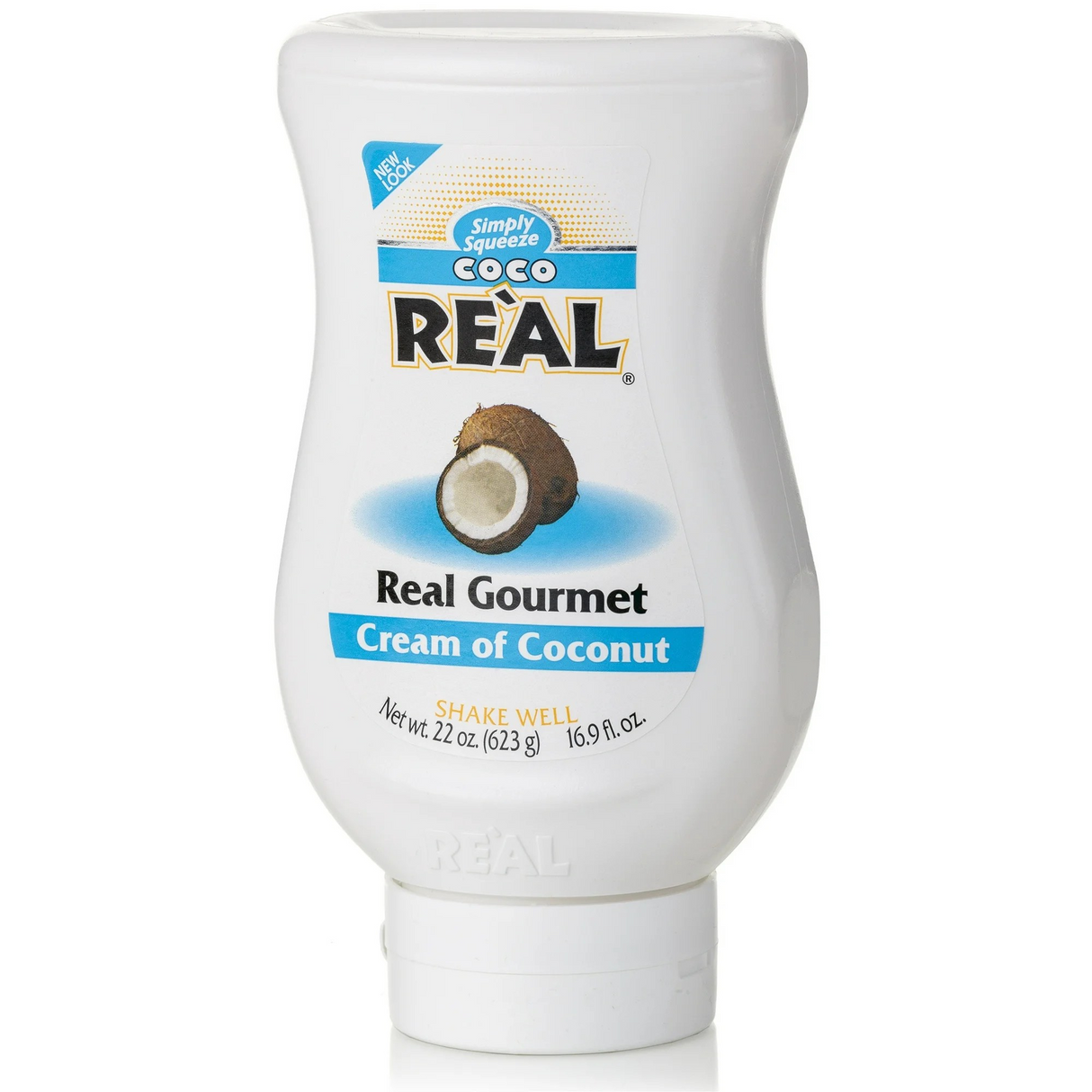 Coco Real Cream of Coconut, Plastic Bottle 16.9 oz
