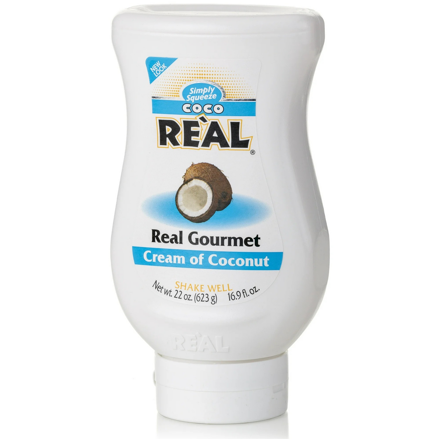 Coco Real Cream of Coconut, Plastic Bottle 16.9 oz