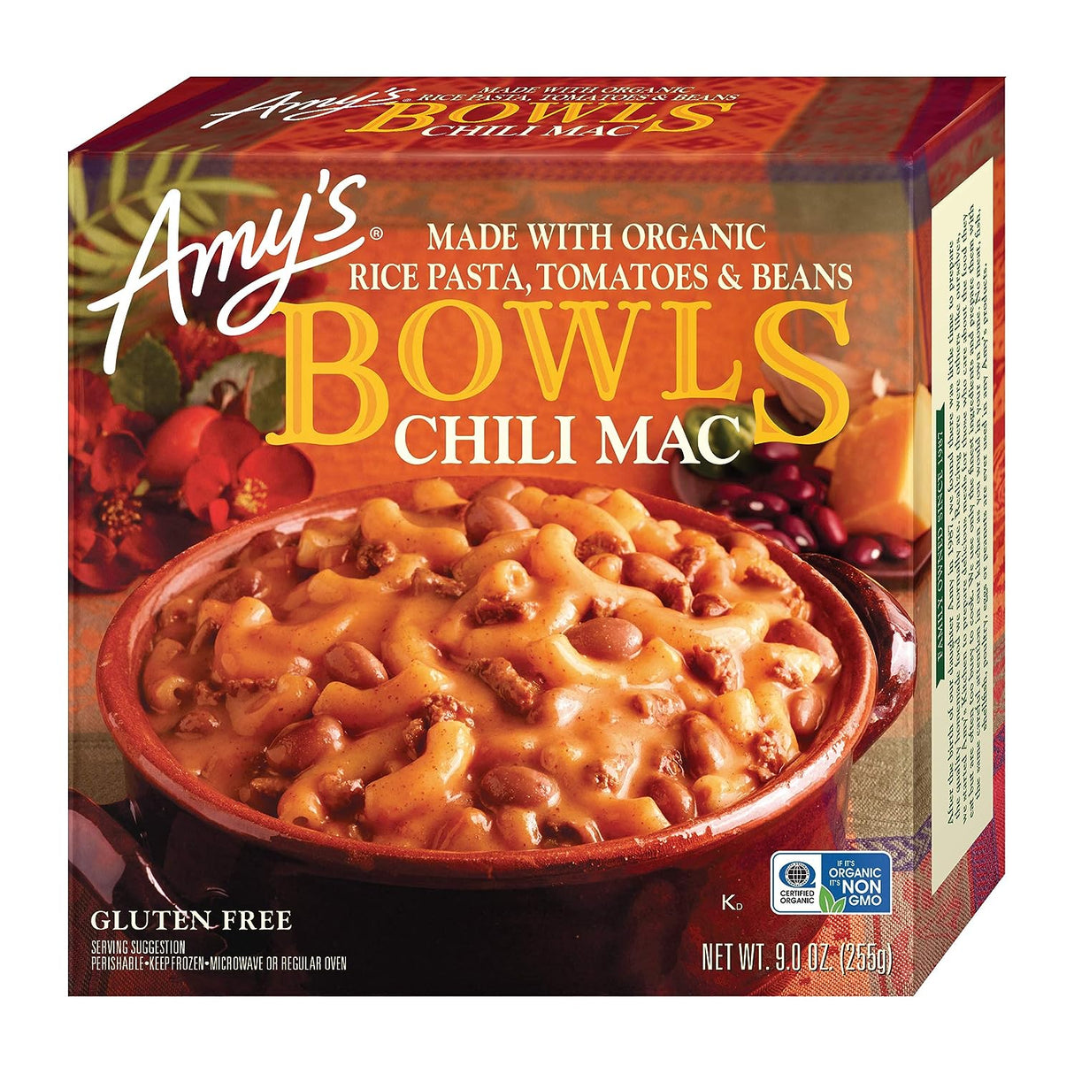 Amy's Chili Mac and Cheese Pasta Bowl, 9 oz