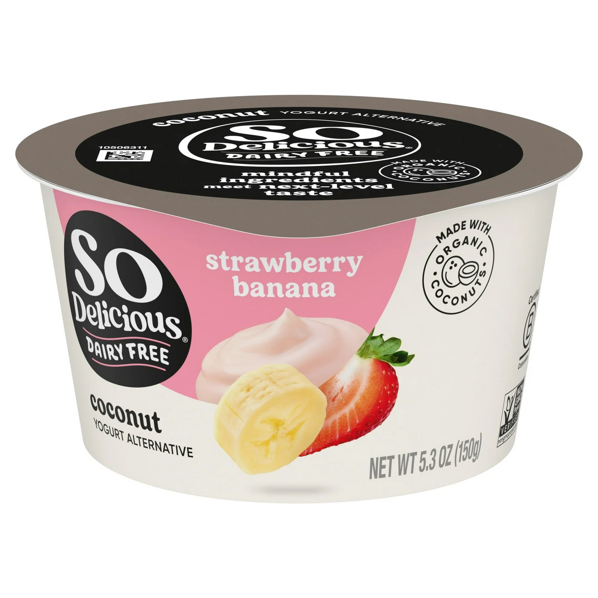 So Delicious Vegan, Dairy Free Vanilla Coconut Milk Yogurt Alternative, 5.3 oz