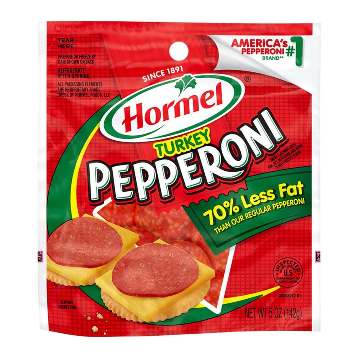 HORMEL Turkey Pepperoni, 5 Oz