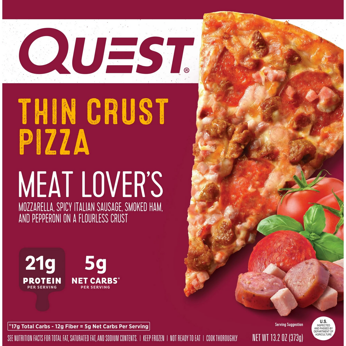 Quest Thin Crust Pizza, High Protein 11.4oz