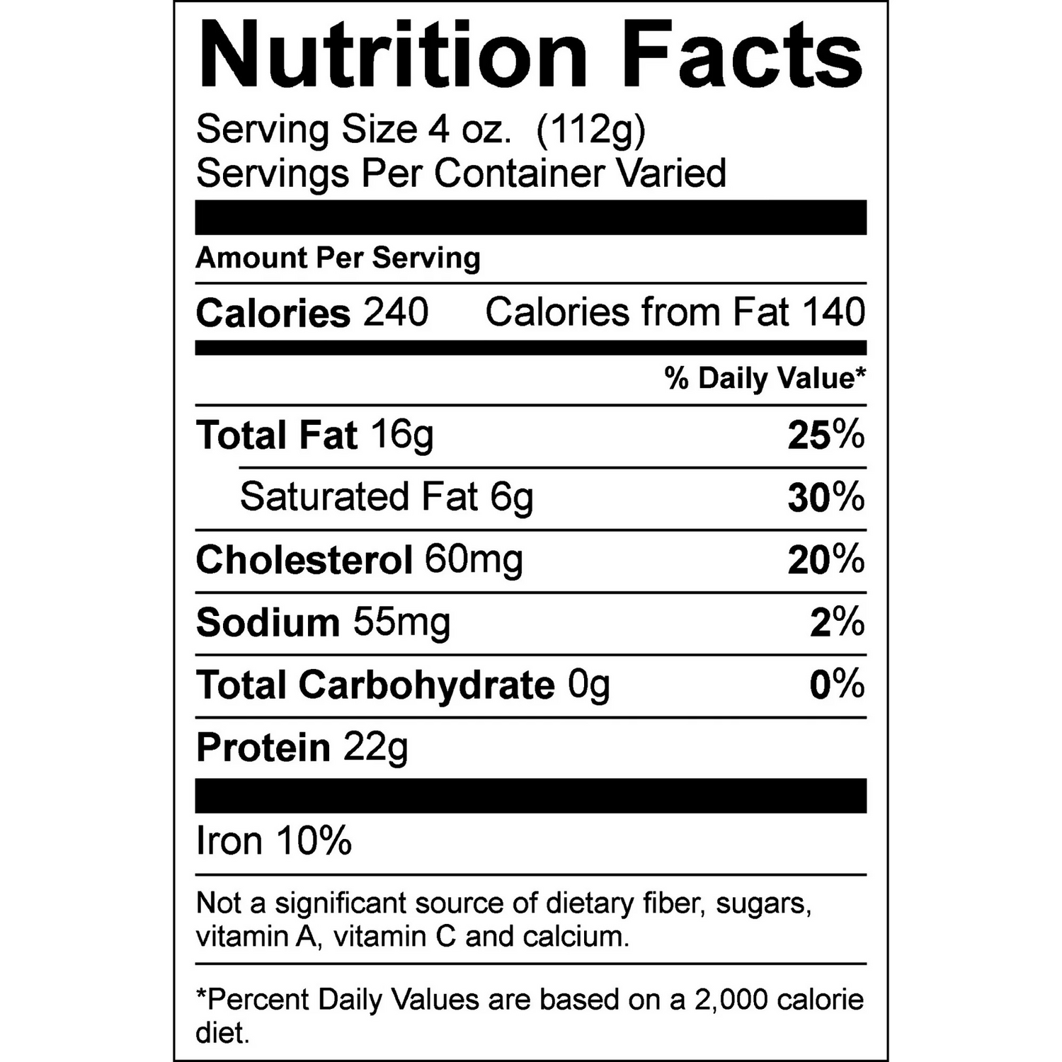 Beef Choice Angus Sirloin Tender Steak (per lb)