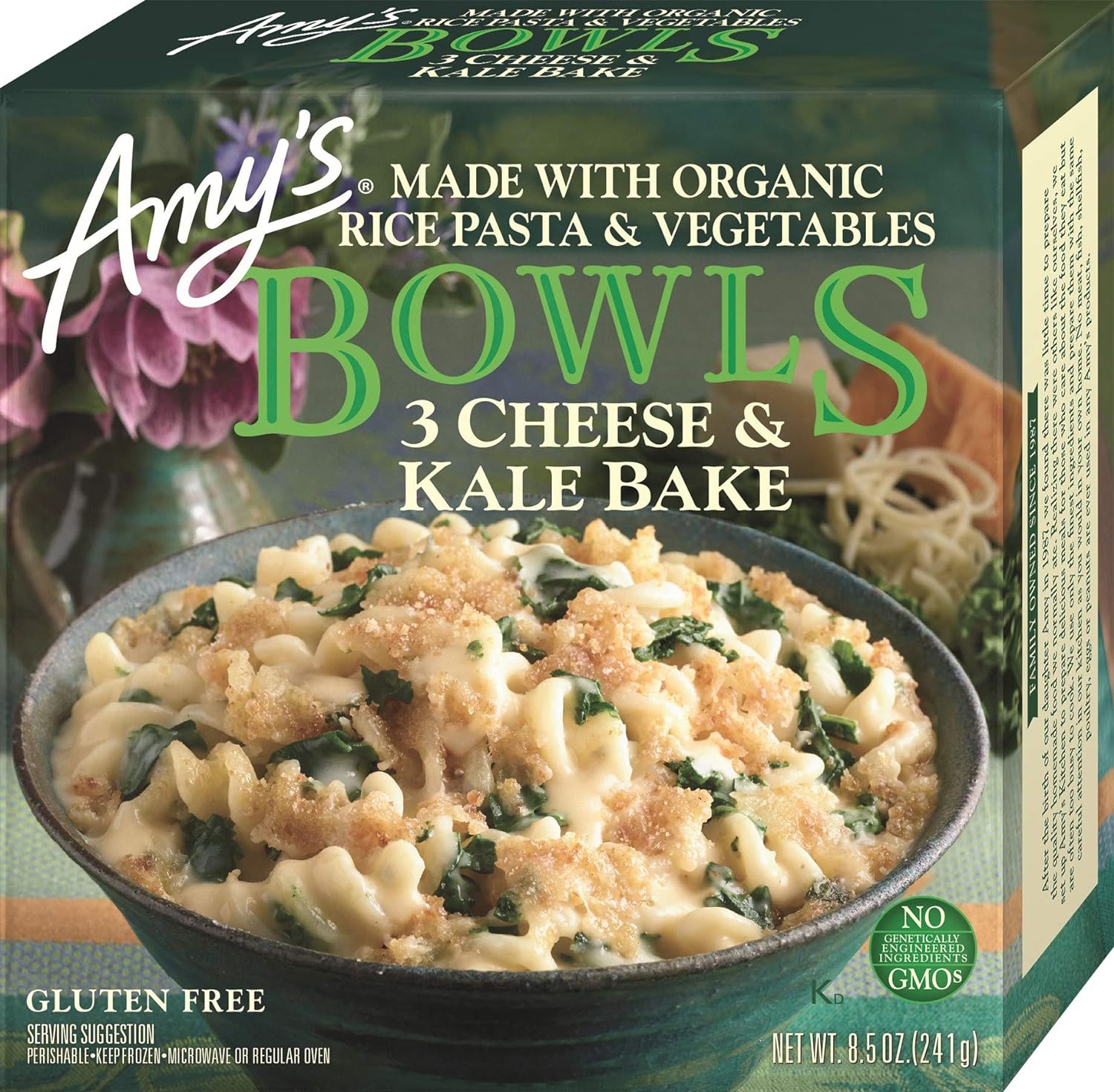 Amy's 3 Cheese & Kale Bake Bowls, 8.5 oz