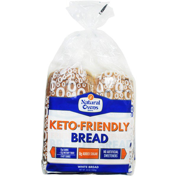 Natural Ovens Keto Friendly Bread, 2 x 18 oz