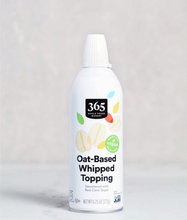 365 Oat-Based Whipped Topping, 6.25 oz