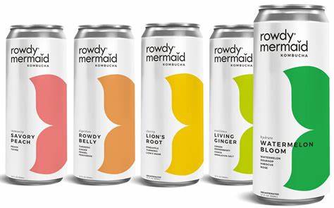 Rowdy Mermaid - Kombucha, 12 fl oz