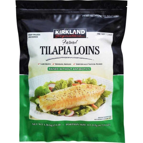 Kirkland Signature Tilapia Loins, 3 lbs