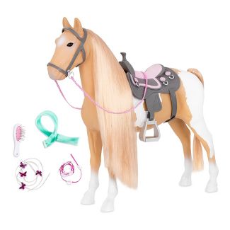 Our Generation From Hair to There Palomino Paint Horse Accessory Set for 18" Doll