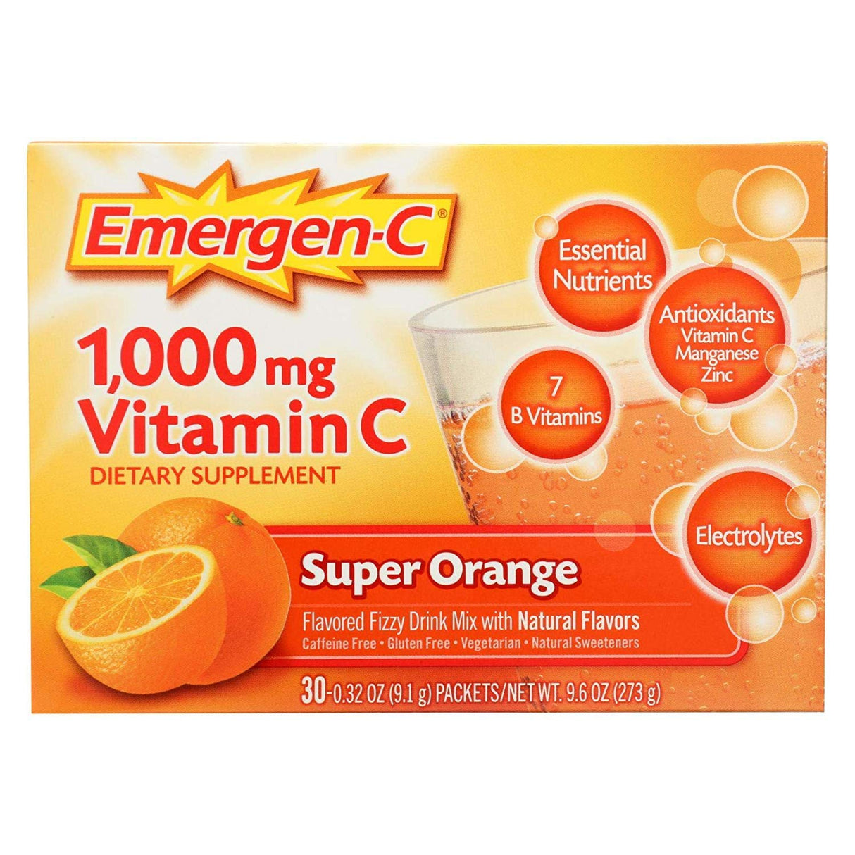 Emergen C, 30 count