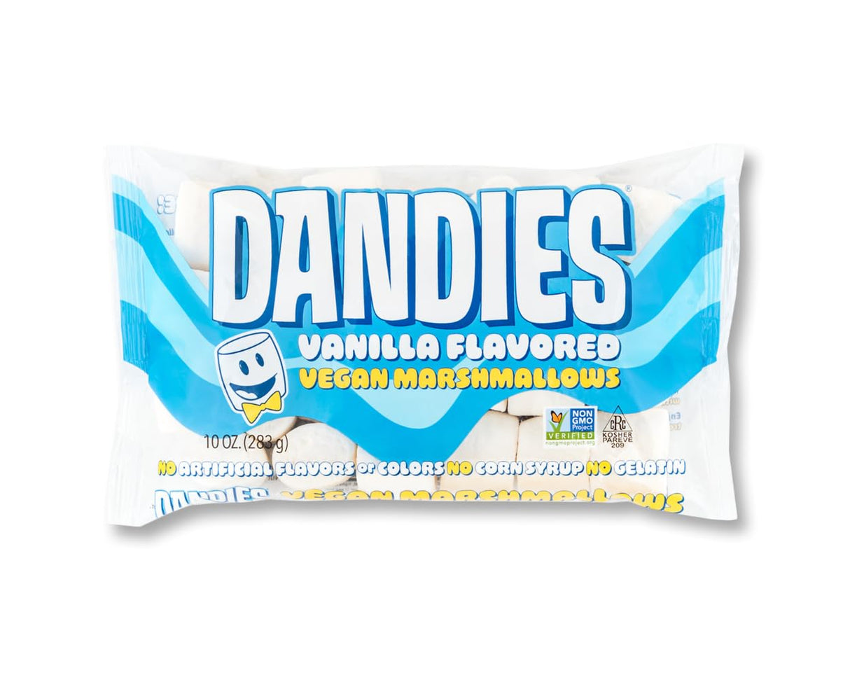 Dandies Vegan Marshmallows, Vanilla, 10 Ounce