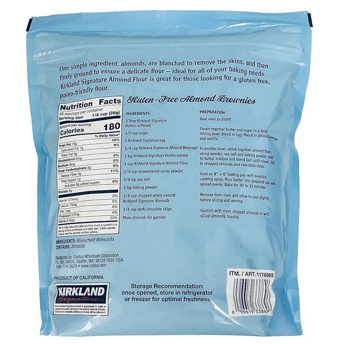 Kirkland Signature Almond Flour 3 lbs
