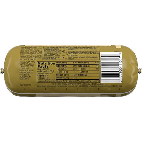 Jimmy Dean Premium Pork Regular Sausage Roll, 16 oz