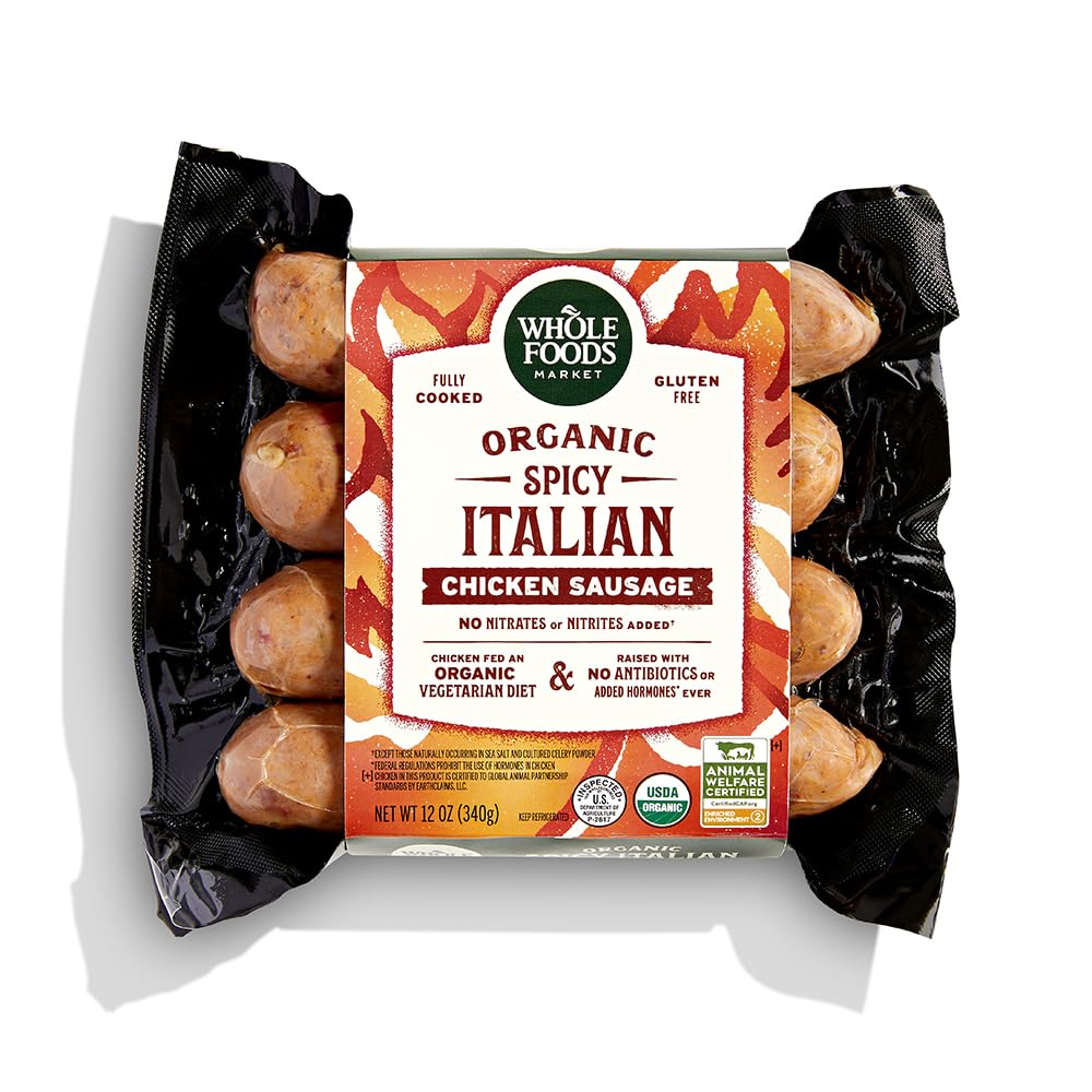 Organic Chicken Sausage, 12 oz