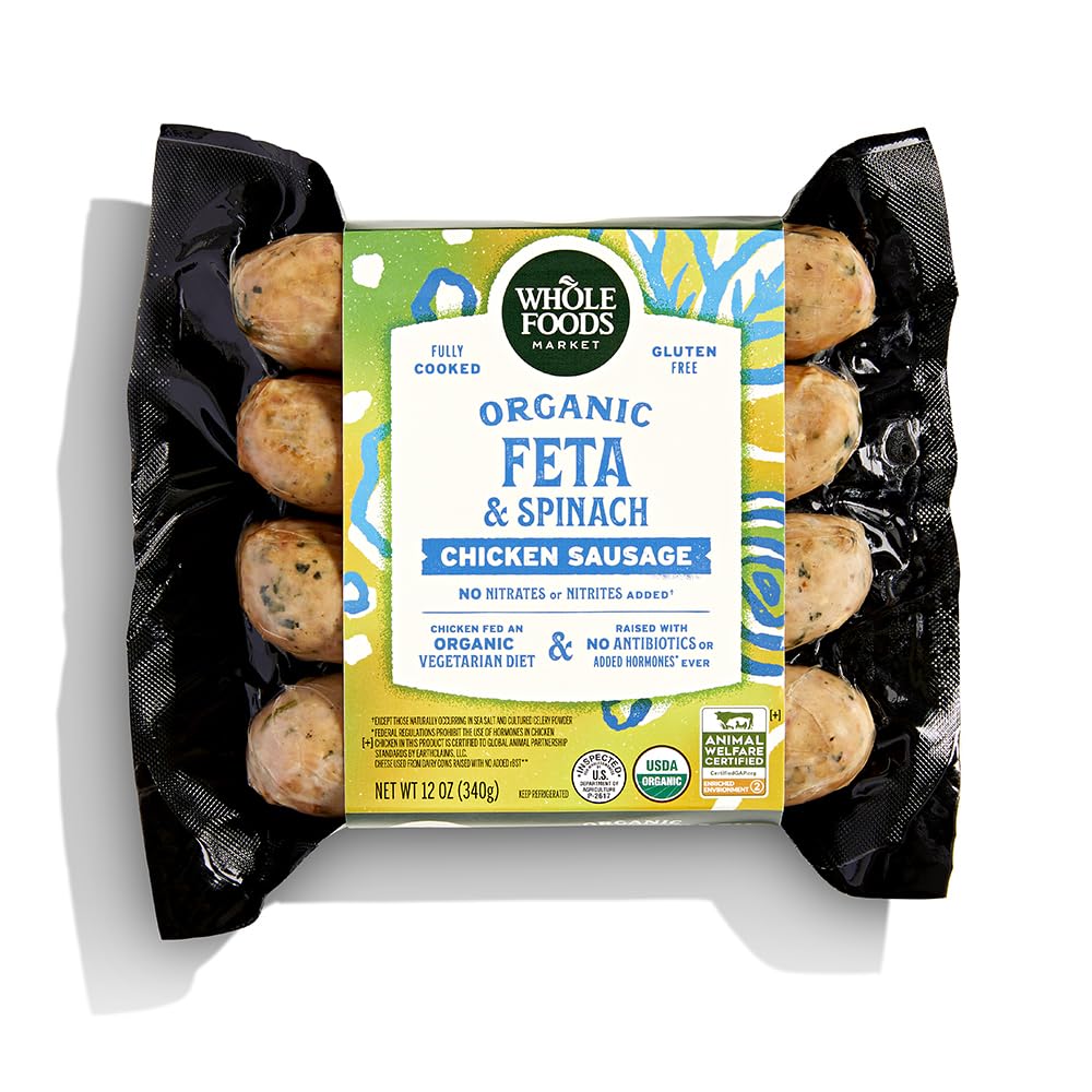 Organic Chicken Sausage, 12 oz
