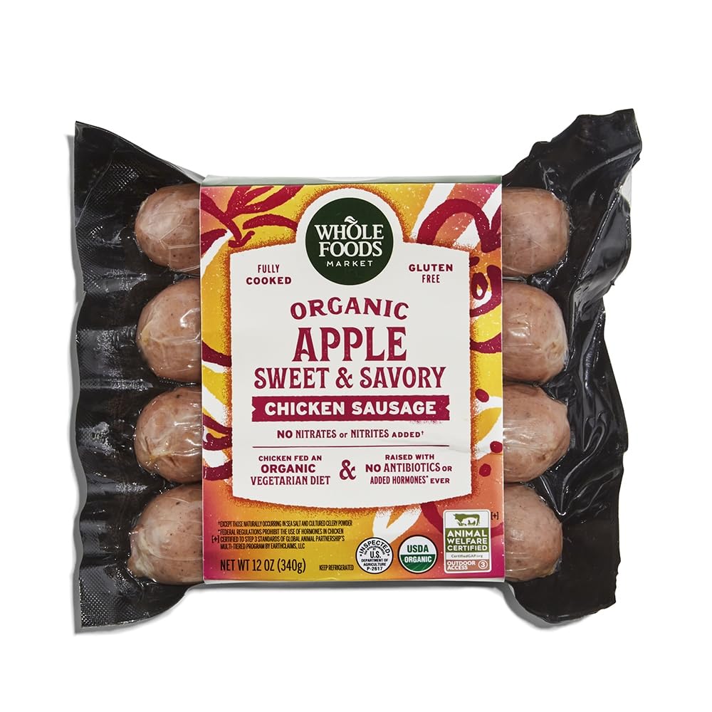 Organic Chicken Sausage, 12 oz