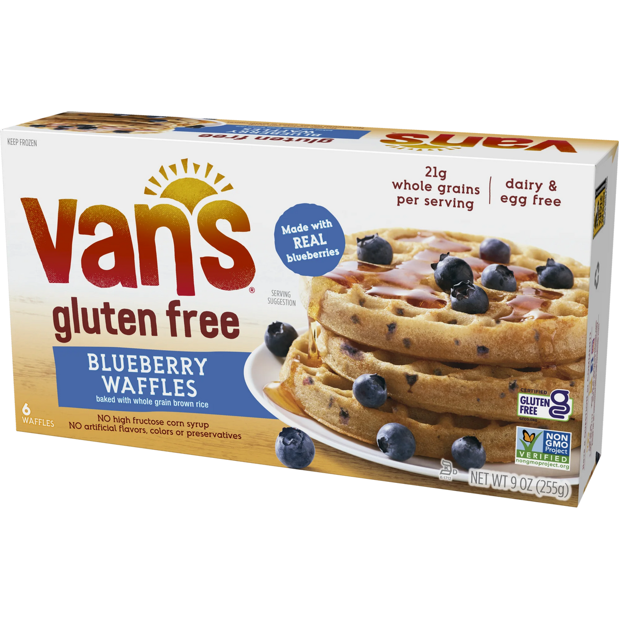 Vans Gluten-Free Waffles, 9oz